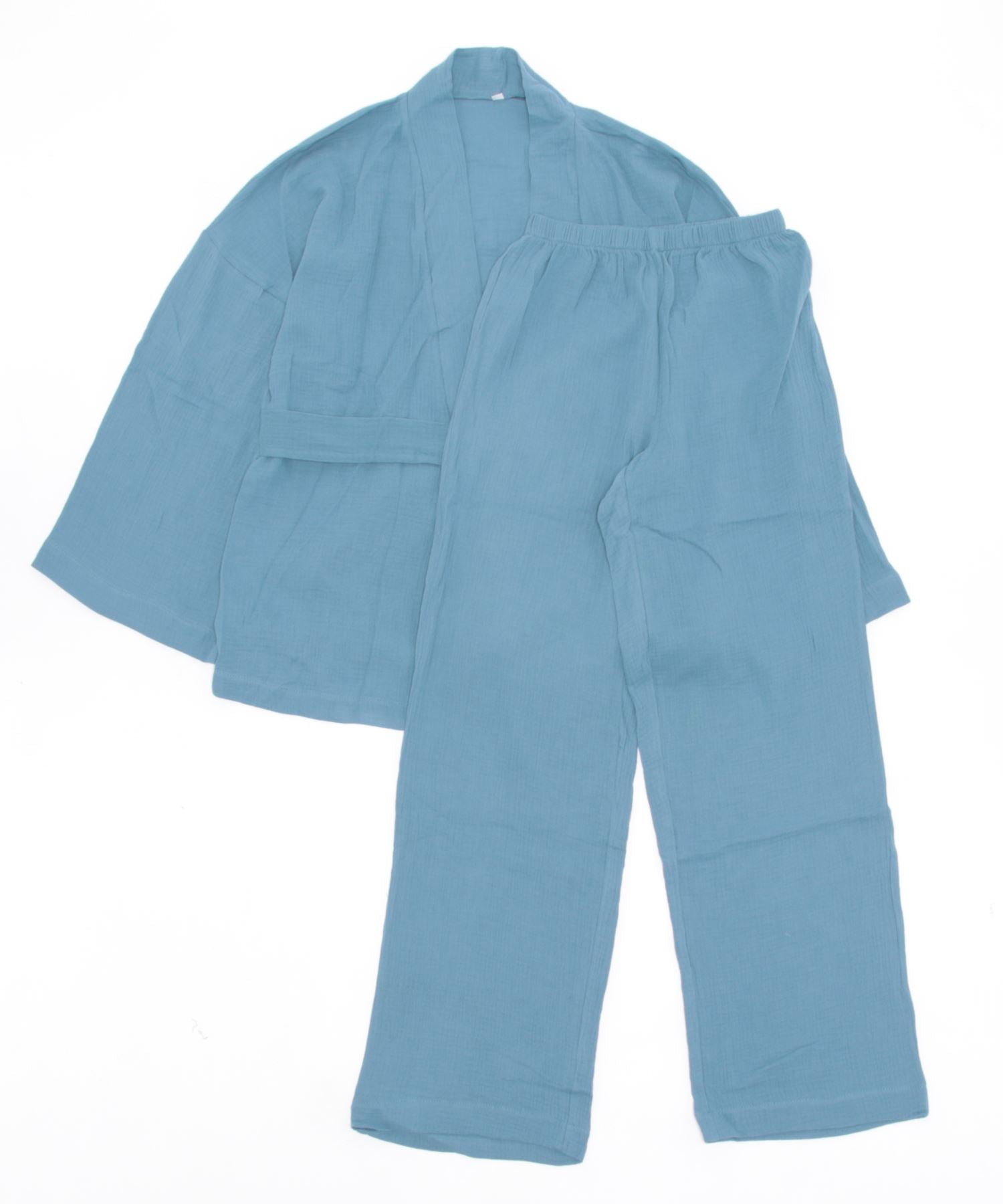 アイモハ aimoha 雙層紗布浴袍2件套