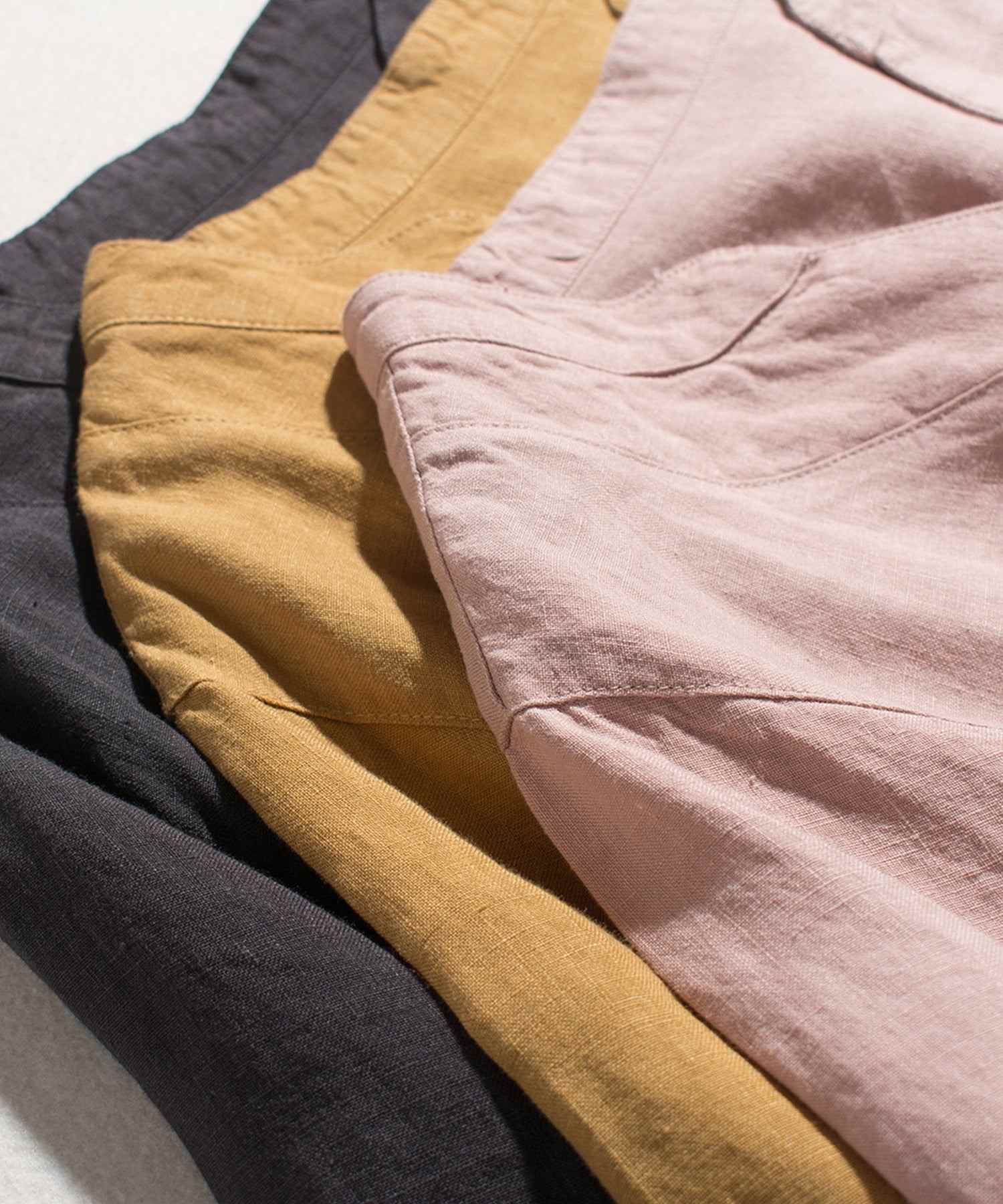 アイモハ aimoha 寬鬆亞麻風連衣裙