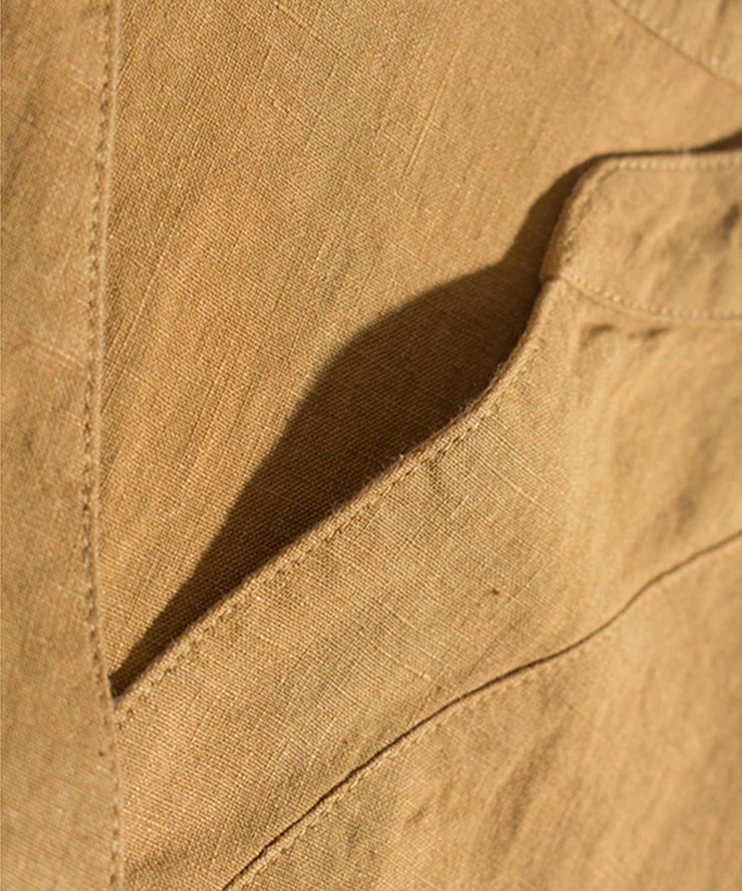 アイモハ aimoha 寬鬆亞麻風連衣裙