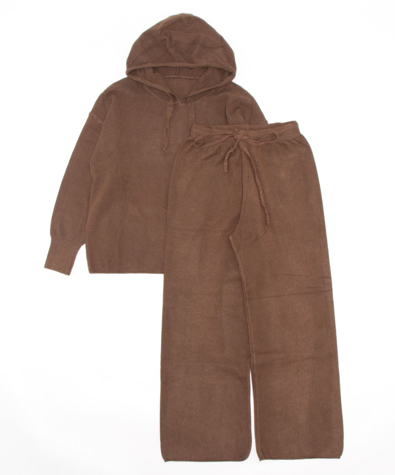 アイモハ aimoha フーディーセットアップ (チョコ) チョコ