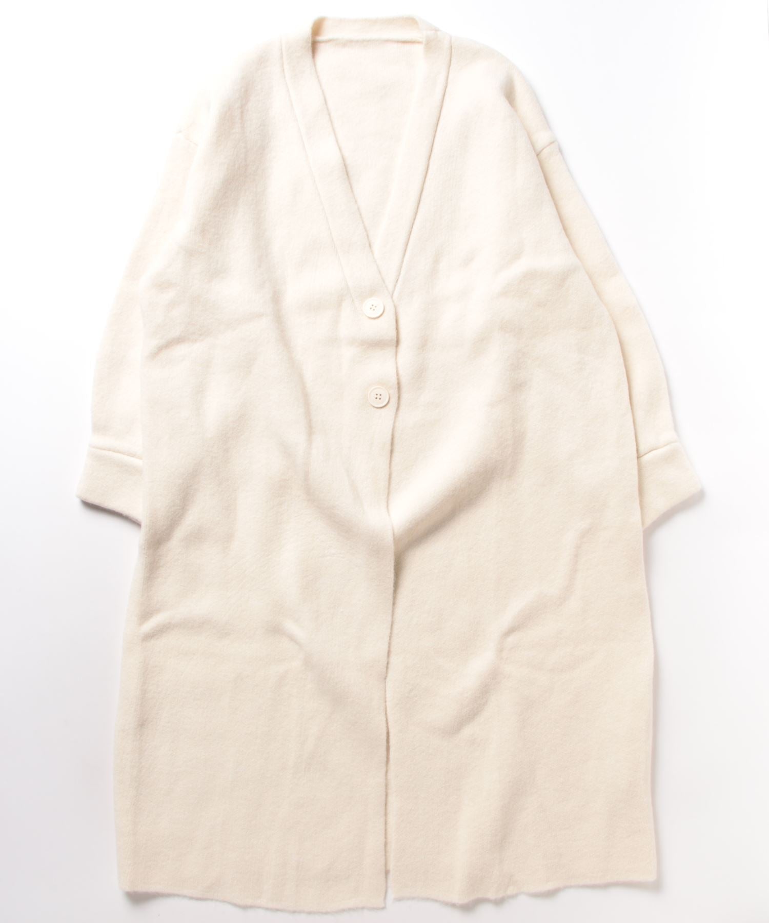 Aimoha 【BANICO】 Autumn/Winter Fleece Long Knit Cardigan