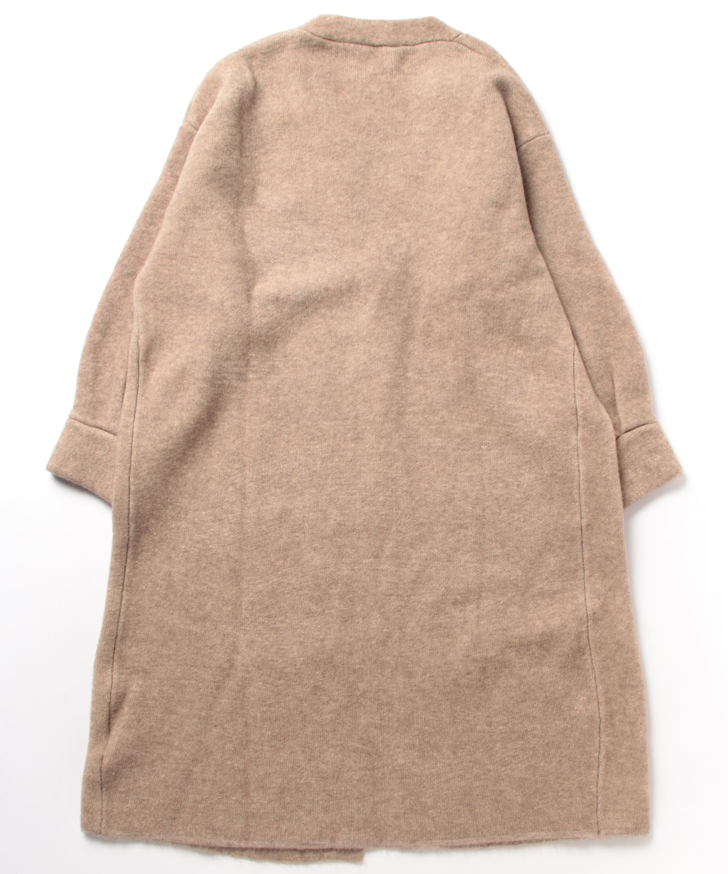 Aimoha 【BANICO】 Autumn/Winter Fleece Long Knit Cardigan