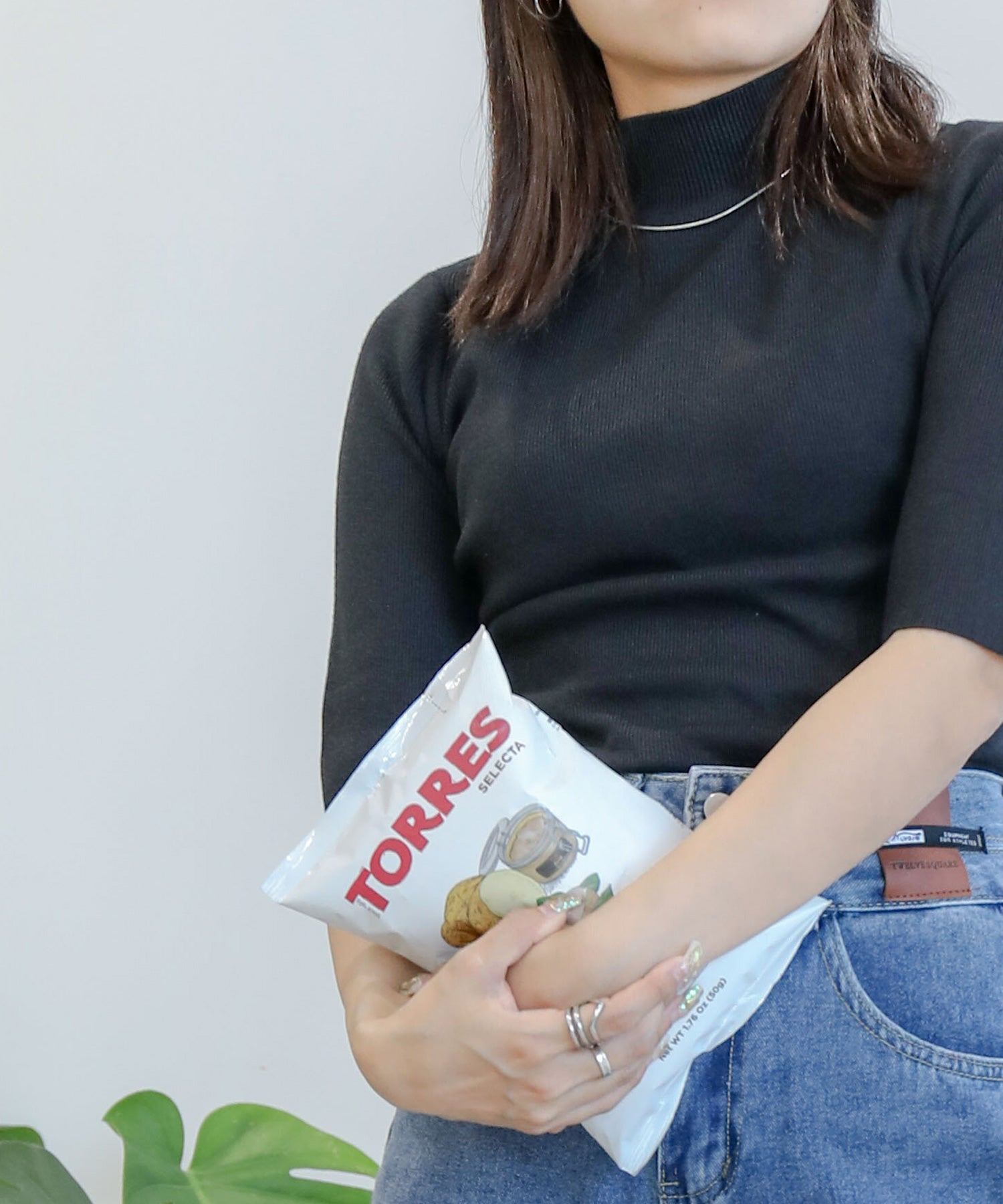 アイモハ aimoha 高領針織上衣