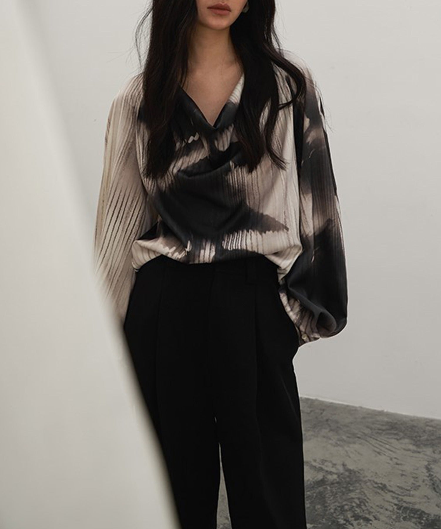 アイモハ aimoha ボリュームスリーブブラウス