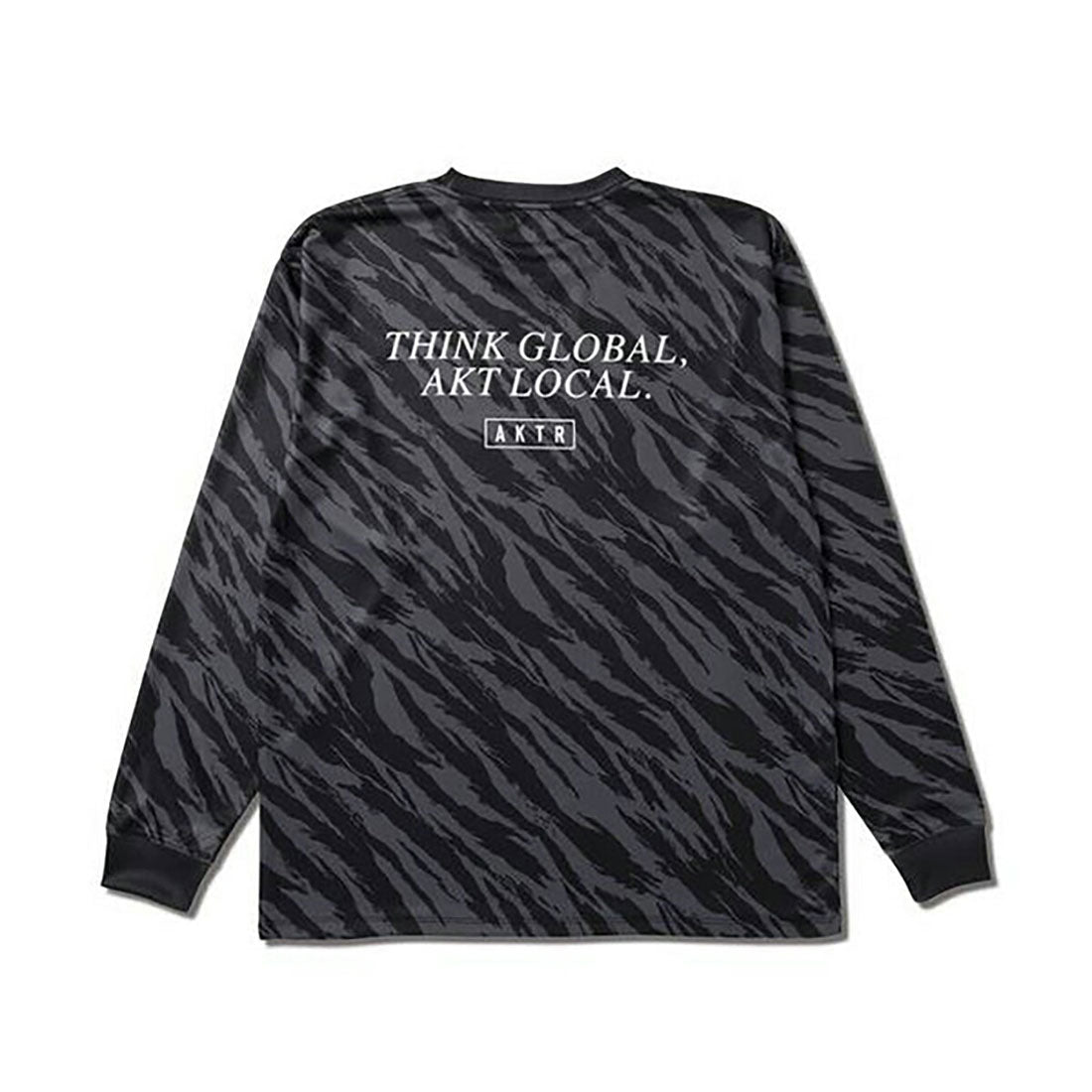 アクター AKTR AKTR BEAST CAMO A.L LOOSE L/S SP TEE(アクター ビーストカモ A.L ルーズ ロングスリーブ SP ティー) (BLACK) BLACK