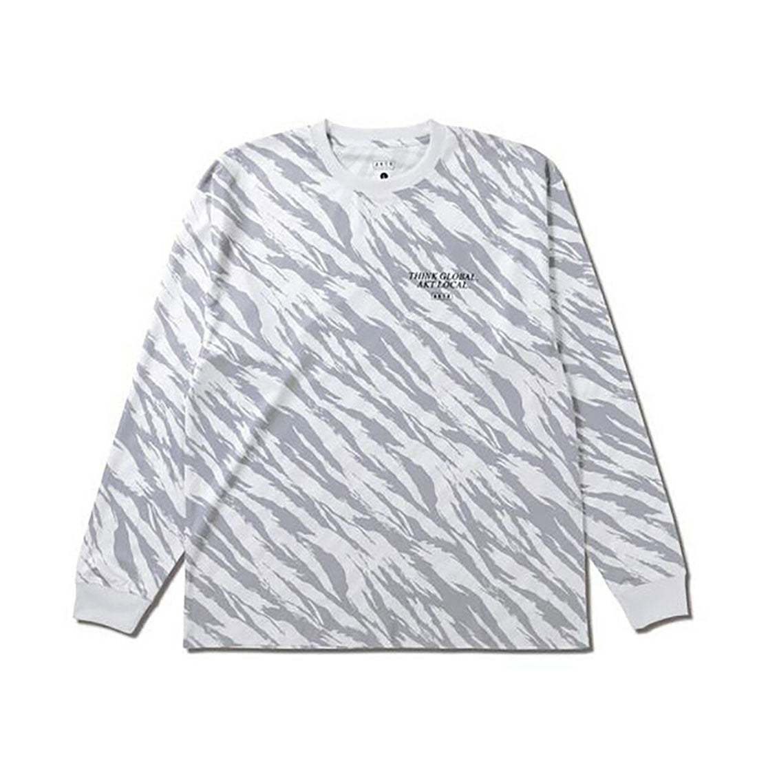 アクター AKTR AKTR BEAST CAMO A.L LOOSE L/S SP TEE(アクター ビーストカモ A.L ルーズ ロングスリーブ SP ティー) (WHITE) WHITE