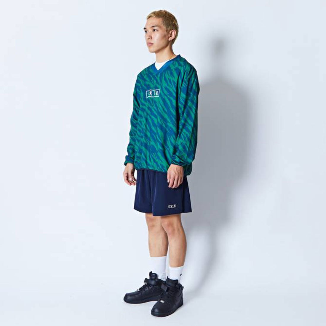 アクター AKTR AKTR BEAST CAMO PULLOVER ST SHIRTS(アクター ビースト カモ プルオーバー ST シャツ) (GREEN) GREEN