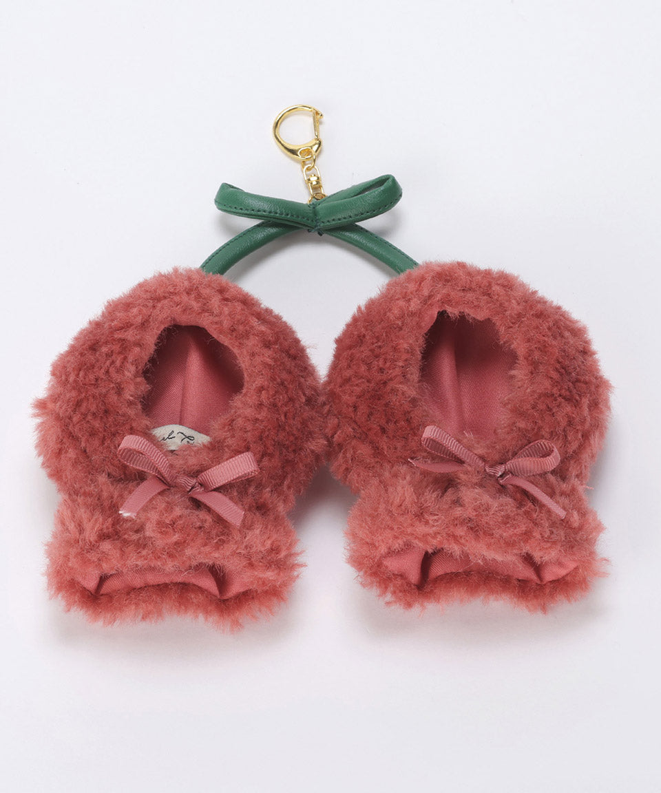 ALTROSE ALTROSE 推活 ぬいぐるみ ぬい活 ぬい拍 kpopdoll 娃娃 ぬい服 變裝 10cm ぬい poncho 櫻桃 鍵圈