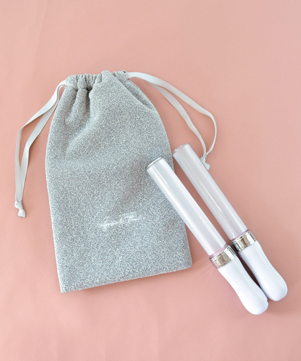 アルトローズ ALTROSE ラメ ペンライト 巾着 ポーチ ペンライトケース 推し活 ジュピター (ブラック) ブラック