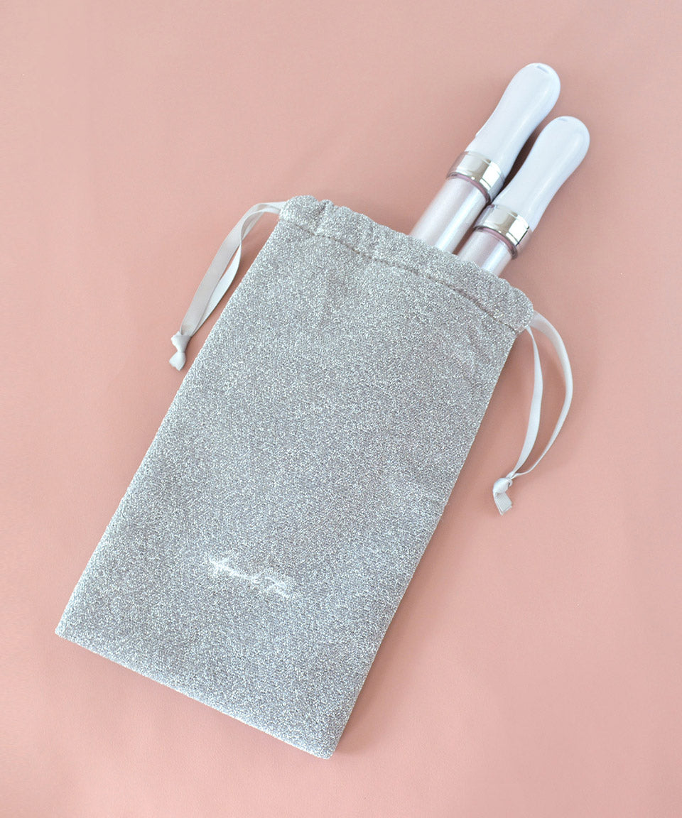 アルトローズ ALTROSE ラメ ペンライト 巾着 ポーチ ペンライトケース 推し活 ジュピター (ブラック) ブラック