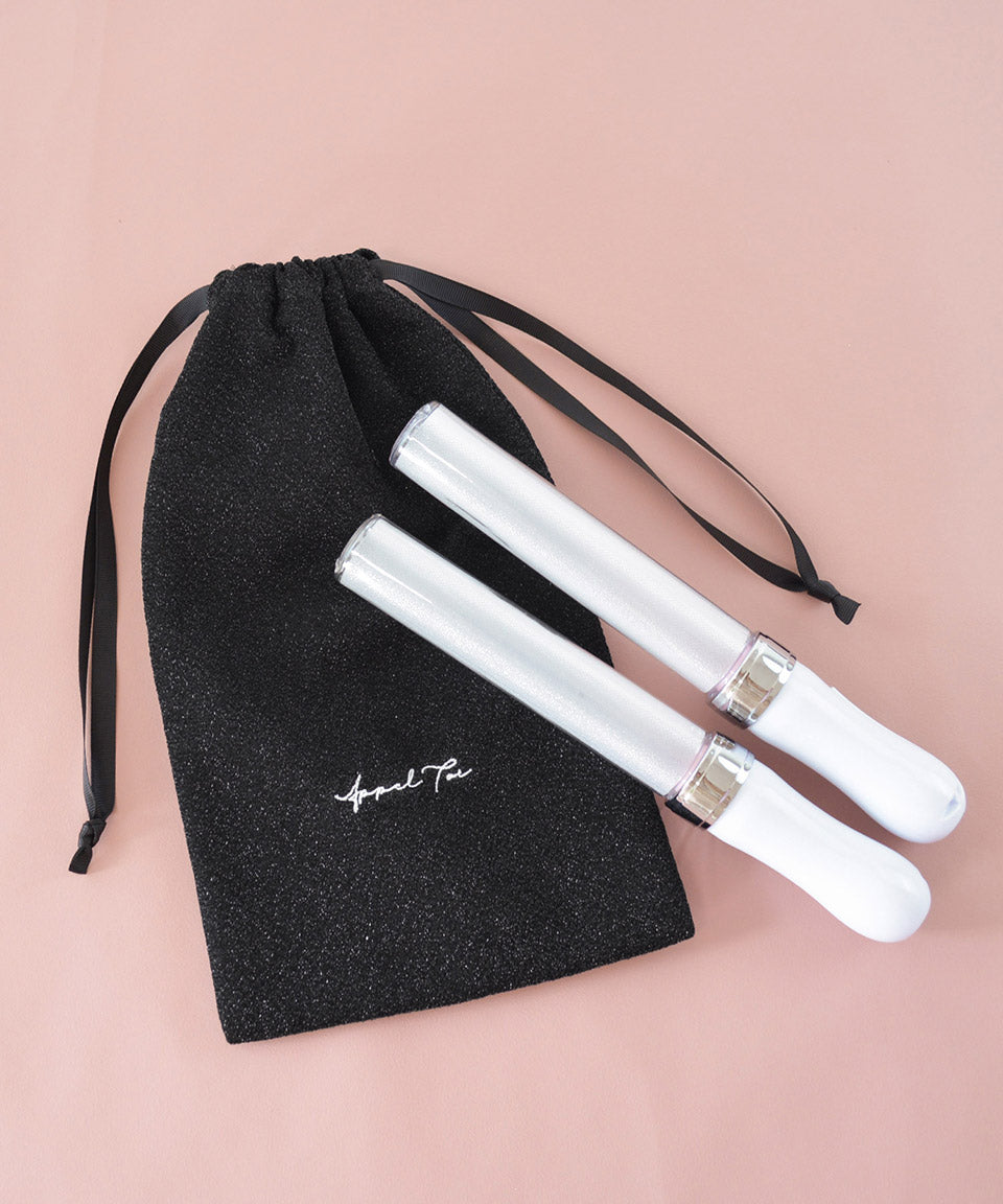 アルトローズ ALTROSE ラメ ペンライト 巾着 ポーチ ペンライトケース 推し活 ジュピター (ブラック) ブラック