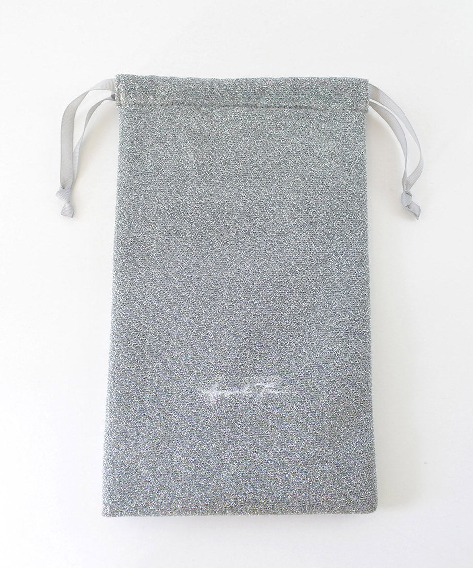 アルトローズ ALTROSE ラメ ペンライト 巾着 ポーチ ペンライトケース 推し活 ジュピター (ブラック) ブラック