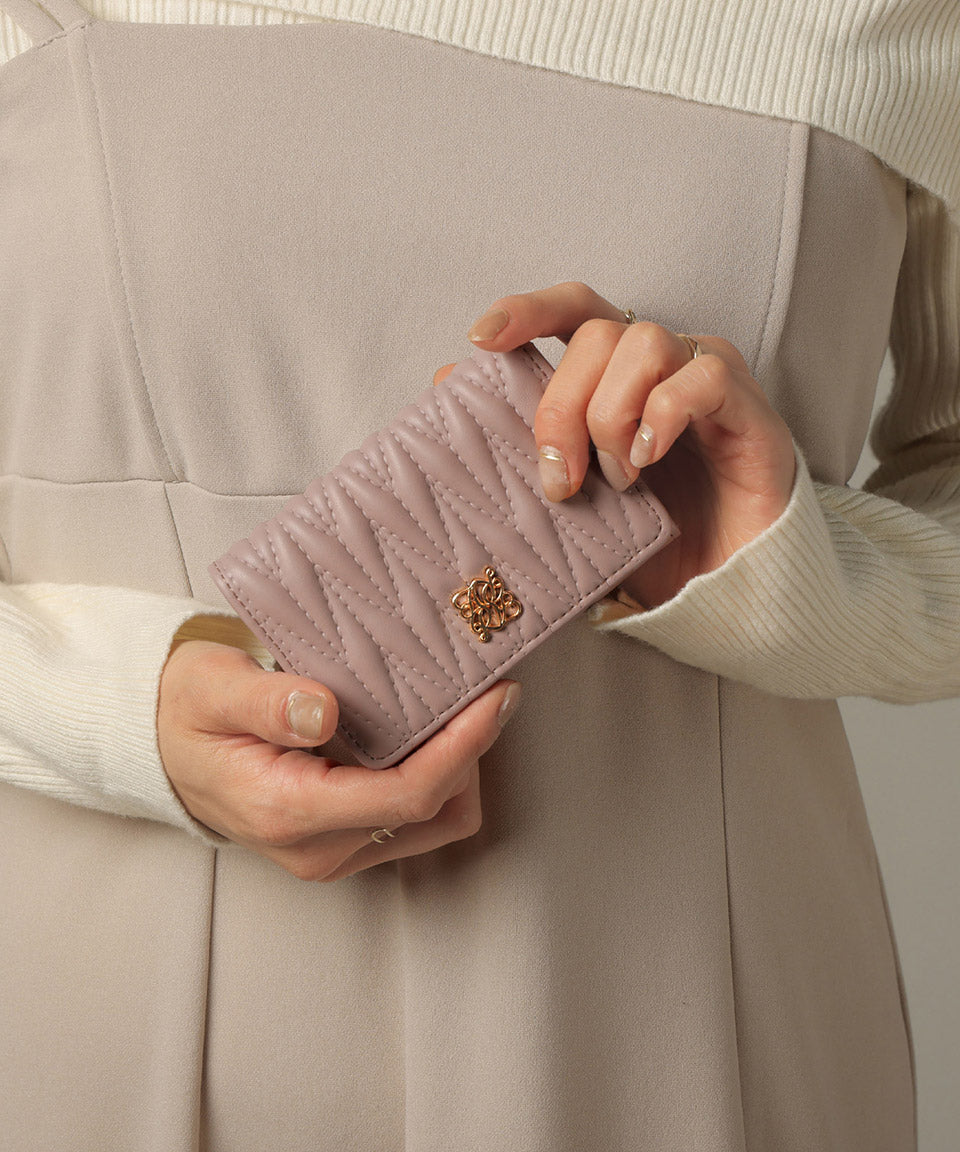 ALTROSE ALTROSE business card case card holder card case quilting Rosia