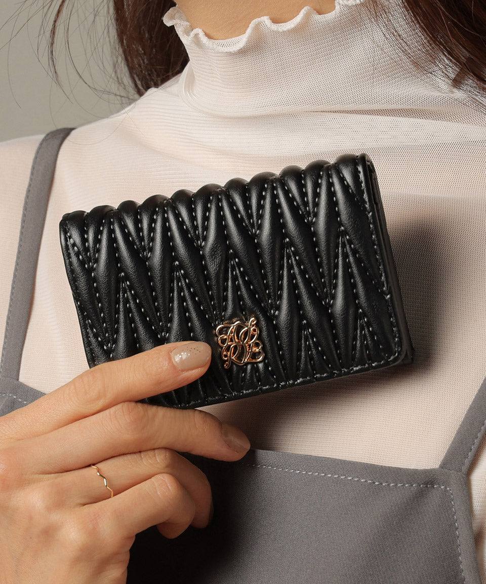 ALTROSE ALTROSE business card case card holder card case quilting Rosia