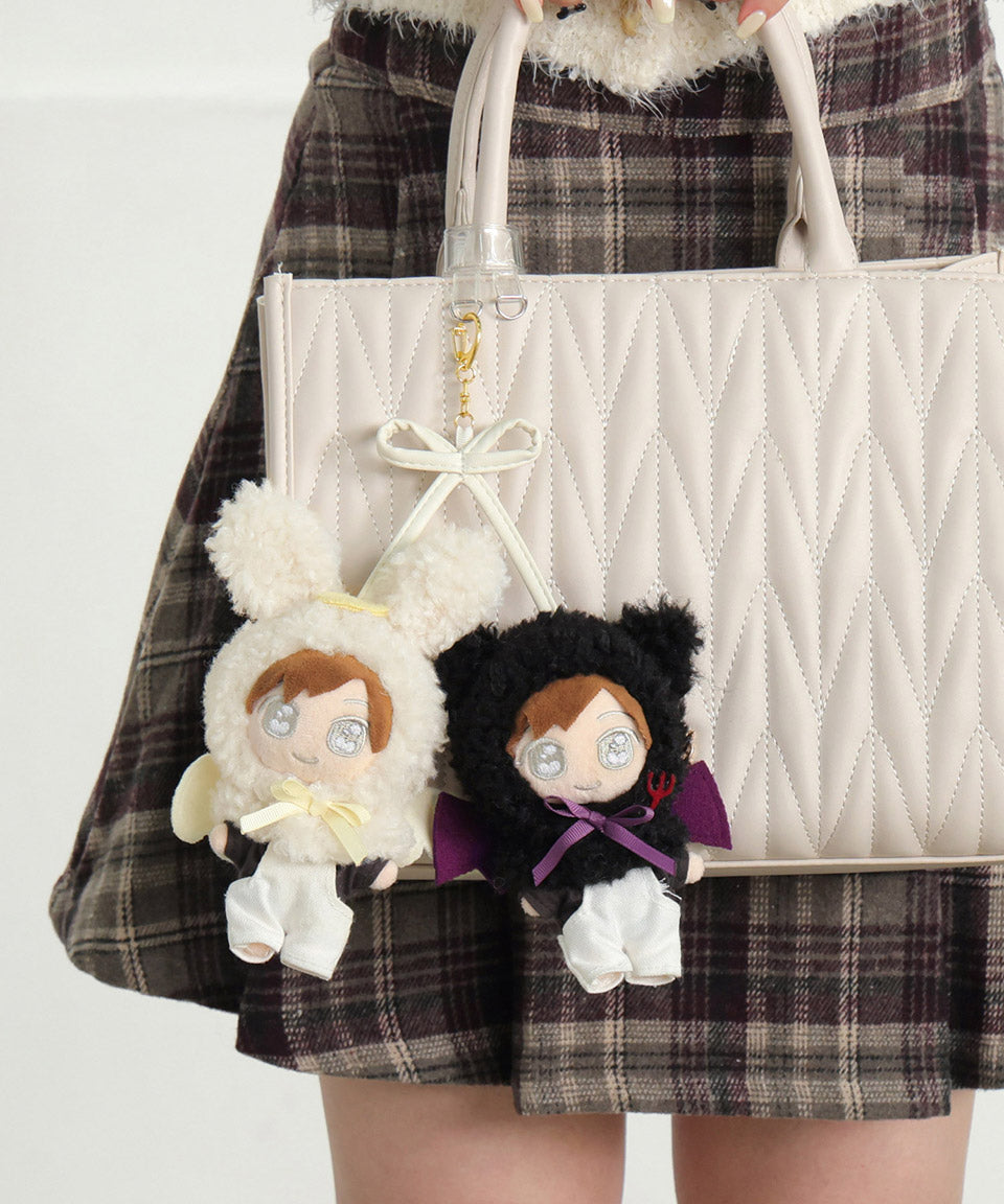 ALTROSE ALTROSE 【S尺寸】推し活 娃娃服 10cm娃娃 斗篷 天使與惡魔 鑰匙圈