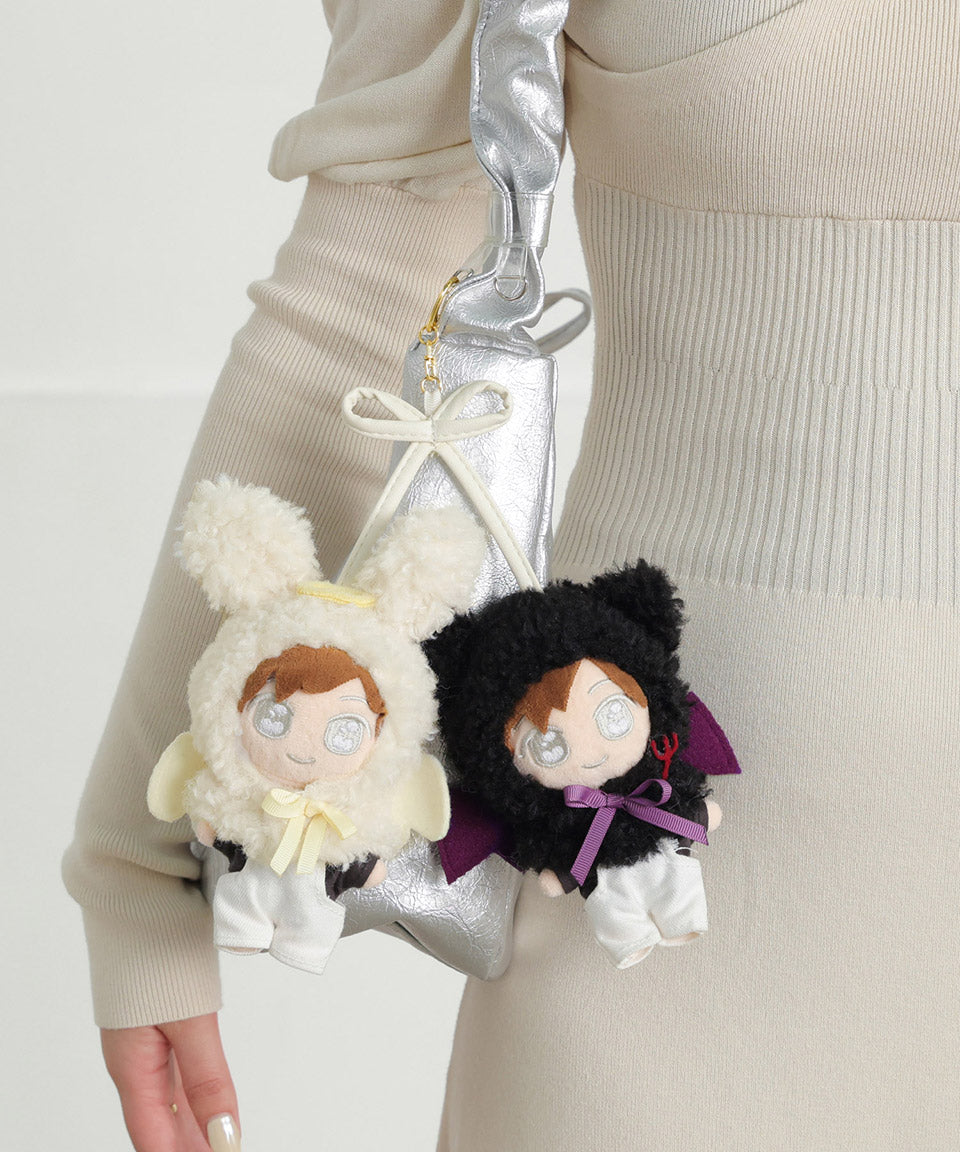 ALTROSE ALTROSE 【S尺寸】推し活 娃娃服 10cm娃娃 斗篷 天使與惡魔 鑰匙圈