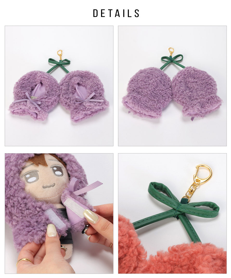 ALTROSE ALTROSE 【M尺寸】推し活 娃娃服 15cm娃娃 斗篷 櫻桃 鍵圈