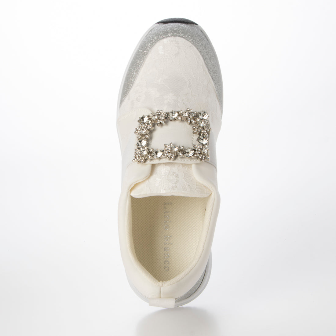 アレッタ ALETTA 軽量 煌めくビジュースニーカー