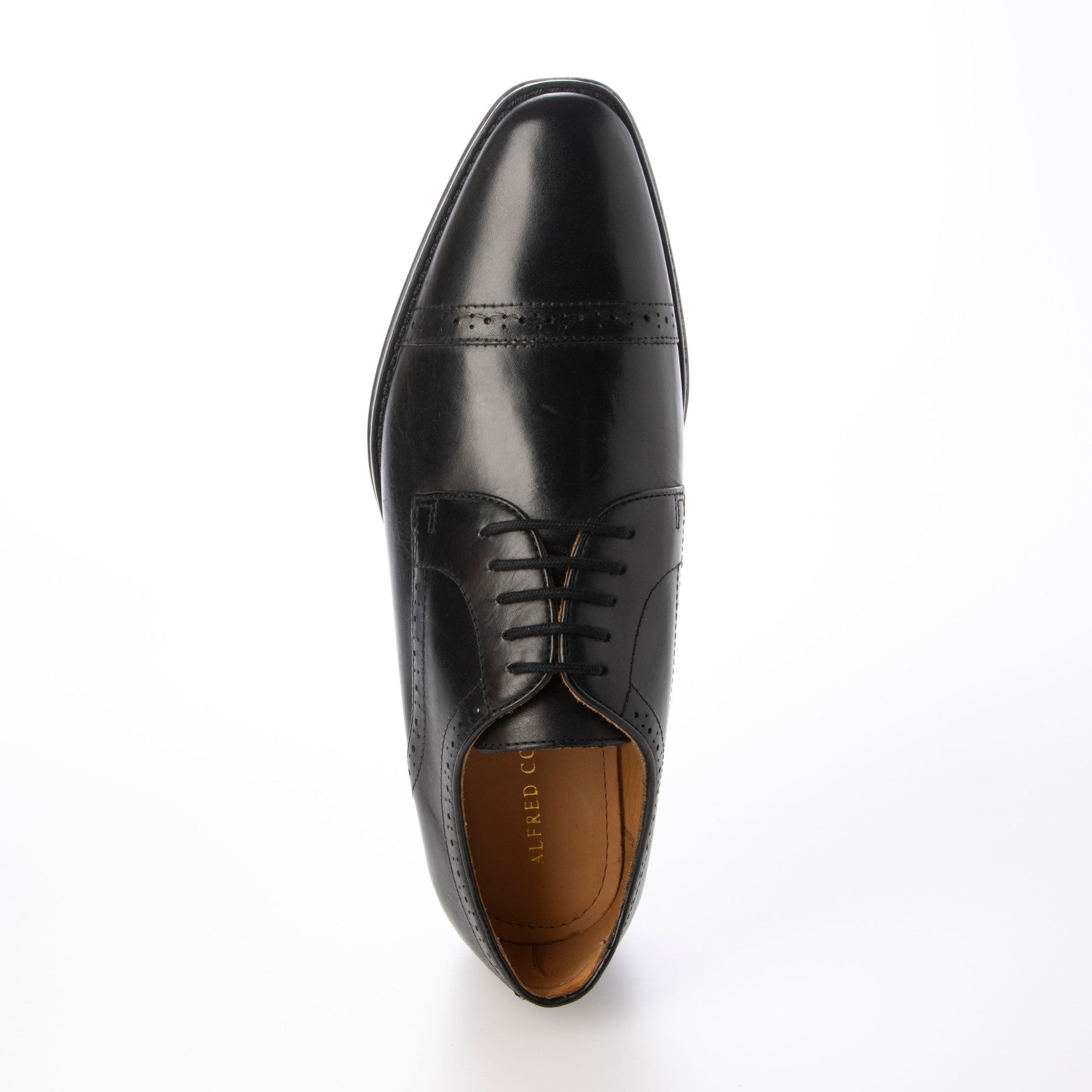 ライニングまで本革で蒸れない セミロングノーズ ビジネスシューズ メンズ ダービーシューズ 外羽根 クォーターグローブ ビジカジ ドレスシューズ アルフレッドコックス ALFRED COX