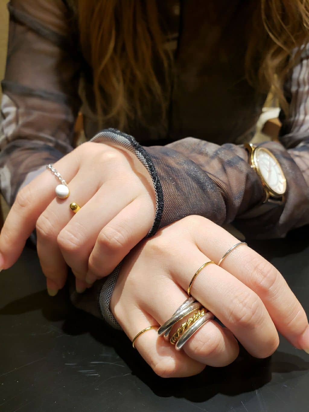 【正規取扱店】アルト ALT 3.0 twisted ring vermeil (vermeil) vermeil