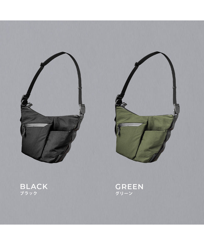 アルパカ ALPAKA FLOW SATCHEL /ショルダーバッグ【flow-satchel-2l】 (ブラック) ブラック