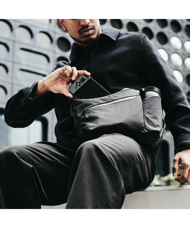 アルパカ ALPAKA FLOW SATCHEL /ショルダーバッグ【flow-satchel-2l】 (ブラック) ブラック