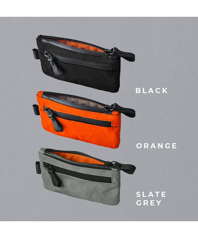 アルパカ ALPAKA アルパカ ミニ財布 メンズ レディース 小銭入れ コインケース ミニポーチ ミニウォレット 小さい財布 ALPAKA Zip Pouch PRO 4131 (スレートグレー) スレートグレー