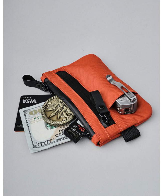 アルパカ ALPAKA アルパカ ミニ財布 メンズ レディース 小銭入れ コインケース ミニポーチ ミニウォレット 小さい財布 ALPAKA Zip Pouch PRO 4131 (スレートグレー) スレートグレー