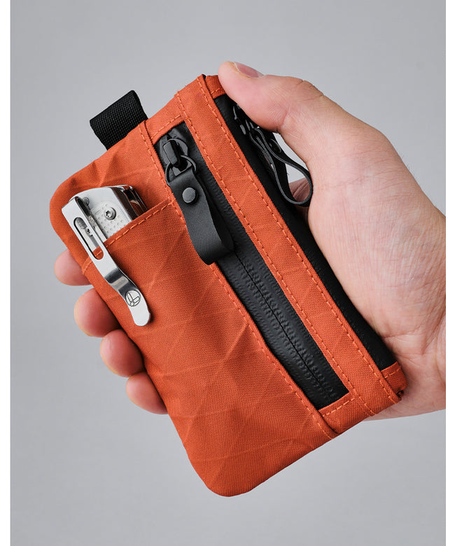 アルパカ ALPAKA アルパカ ミニ財布 メンズ レディース 小銭入れ コインケース ミニポーチ ミニウォレット 小さい財布 ALPAKA Zip Pouch PRO 4131 (スレートグレー) スレートグレー