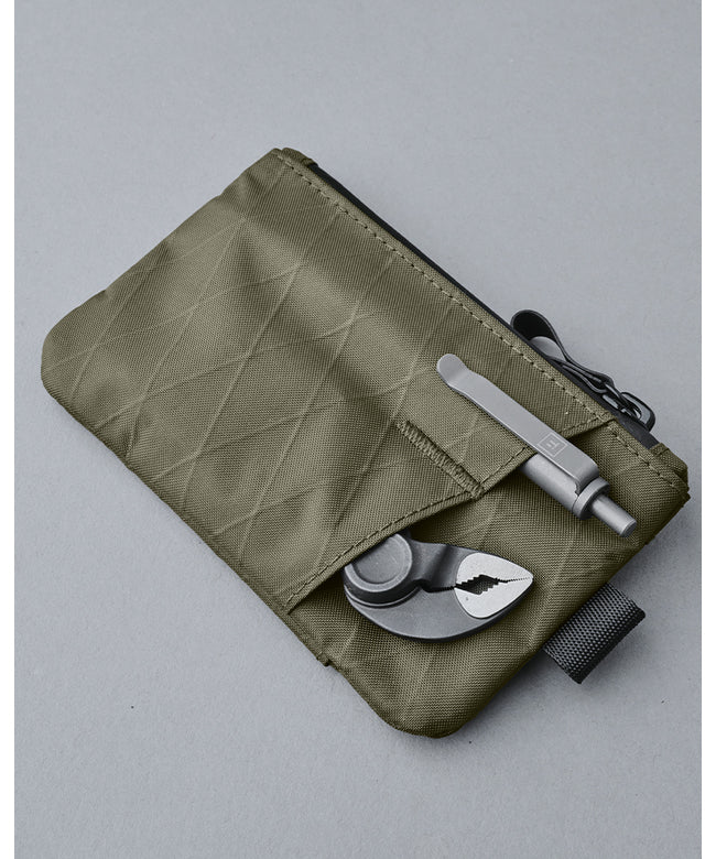 アルパカ ALPAKA アルパカ ミニ財布 メンズ レディース 小銭入れ コインケース ミニポーチ ミニウォレット 小さい財布 ALPAKA Zip Pouch PRO 4131 (スレートグレー) スレートグレー