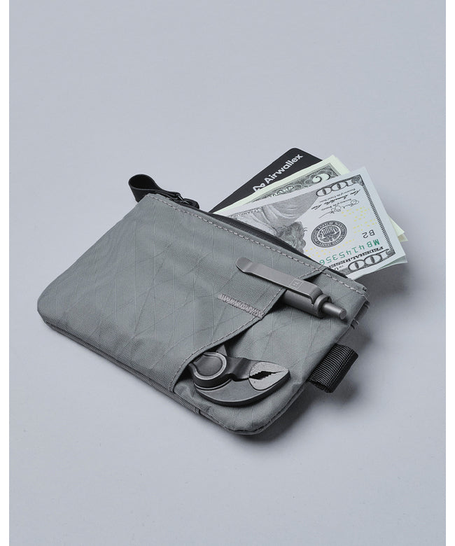 アルパカ ALPAKA アルパカ ミニ財布 メンズ レディース 小銭入れ コインケース ミニポーチ ミニウォレット 小さい財布 ALPAKA Zip Pouch PRO 4131 (スレートグレー) スレートグレー