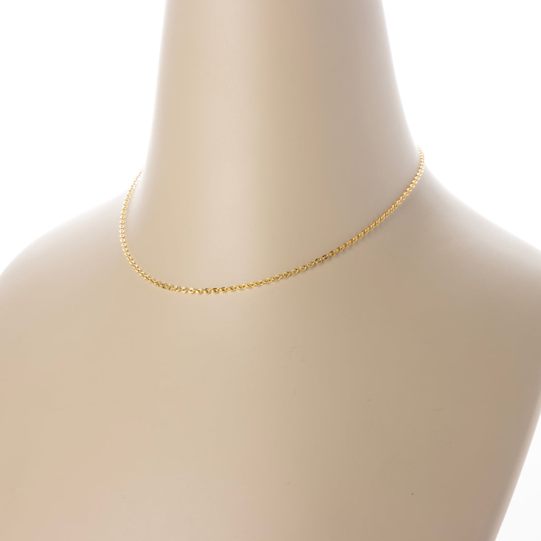 アリュレル ALLURELLE グリッターチェーンネックレス KNF127 (シルバー) シルバー