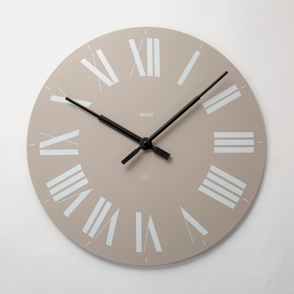 アレッシ ALESSI アレッシィ ALESSI FIRENZE 掛け時計 時計 フィレンツェ インテリア ウォールクロック 壁掛け時計 デザイン雑貨 イタリア 壁時計 【返品不可商品】 (02. グレー) 02. グレー