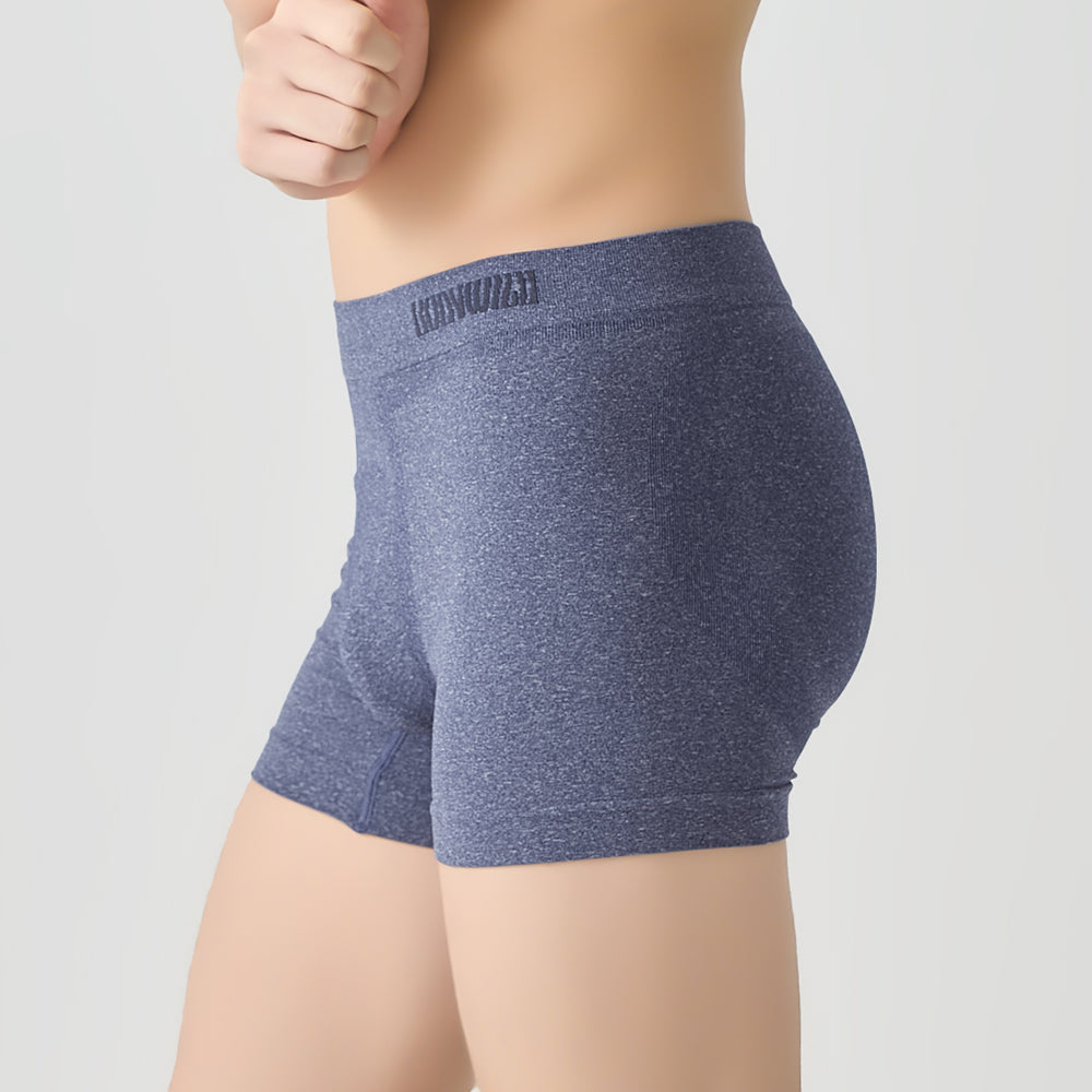 ボディワイルド BODY WILD 【3D-Boxer】ボクサーパンツ(前とじ) 【返品不可商品】 (ディープブルー) ディープブルー