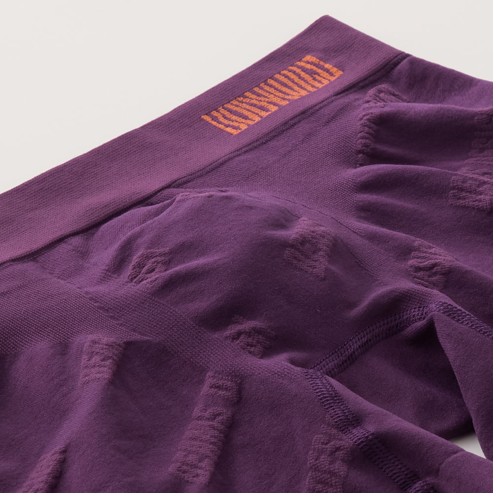 ボディワイルド BODY WILD セミロングボクサー 【返品不可商品】 (パープル) パープル