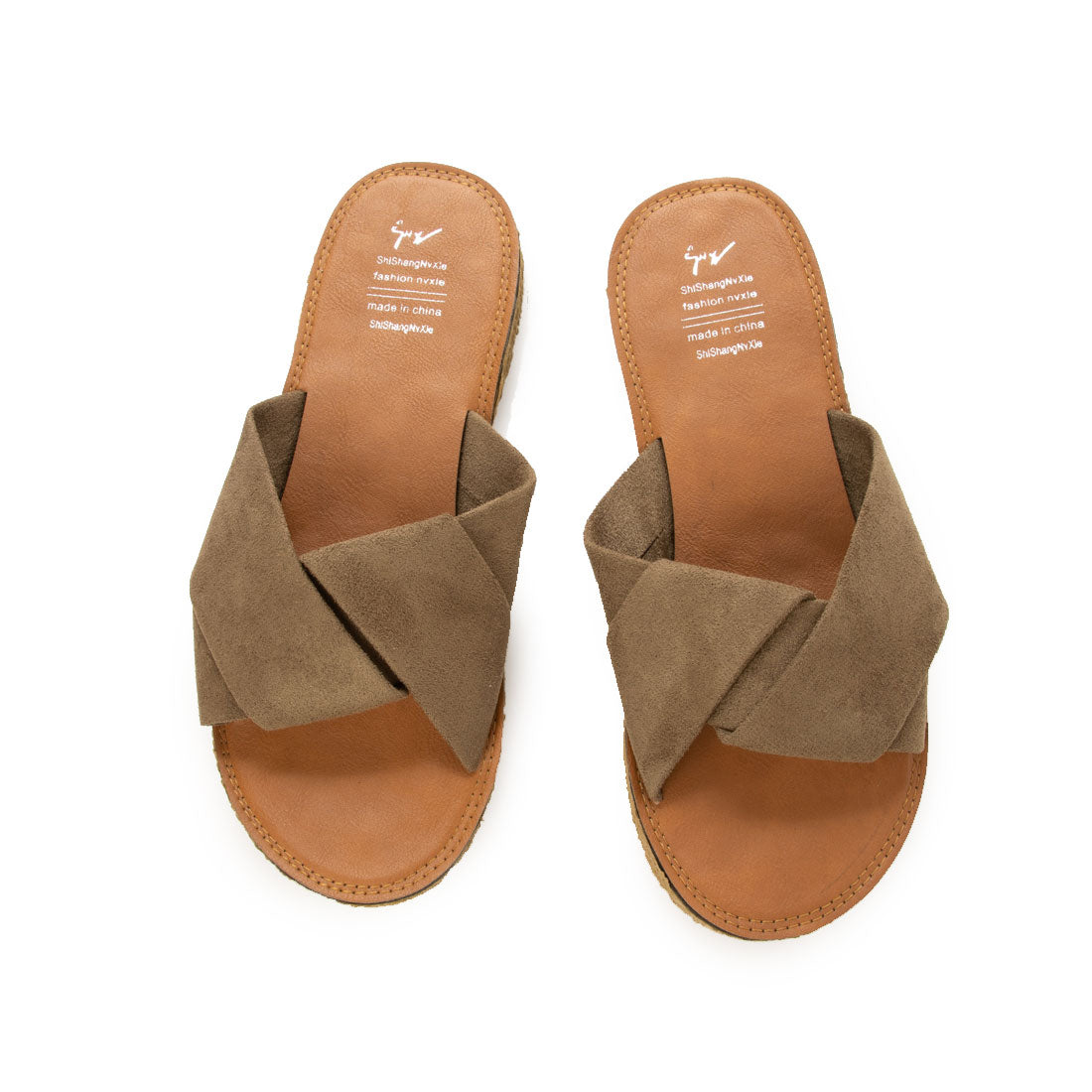 ジュノア JUNOAH ぺたんこサンダル サンダル