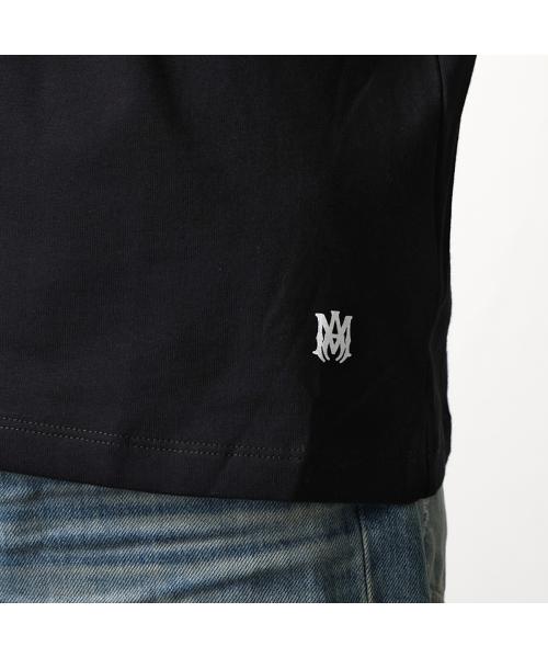 アミリ AMIRI AMIRI Tシャツ STAGGRED LOGO TEE スタッガード AMJYTE1149 (001/Black-ブラック) 001/Black-ブラック