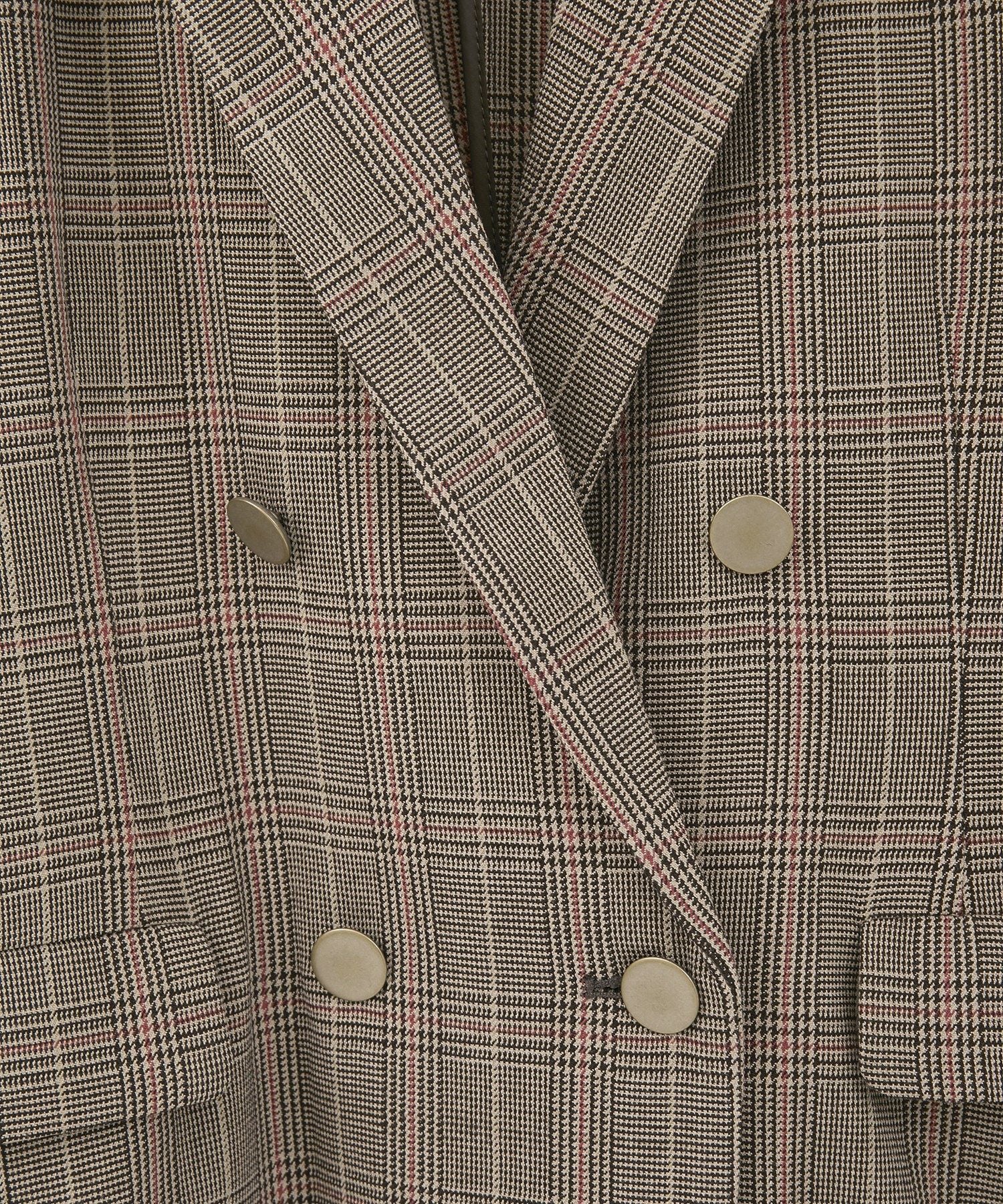 アメリカンホリック AMERICAN HOLIC イージーケアWテーラードジャケット (ネイビー) ネイビー