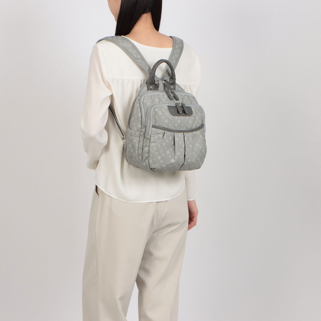 アンナ クリスティーナ ANNA CRISTINA 多機能 キャリー対応リュック (012.ダークレッド) 012.ダークレッド