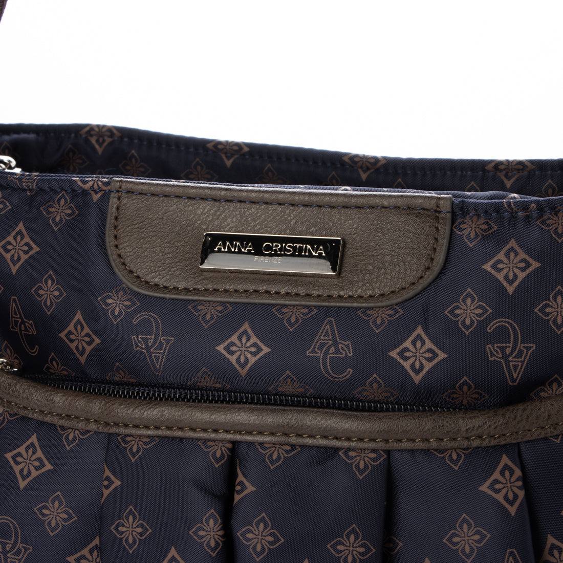 アンナ クリスティーナ ANNA CRISTINA 多機能 キャリー対応ショルダーバッグ (049.ネイビー) 049.ネイビー