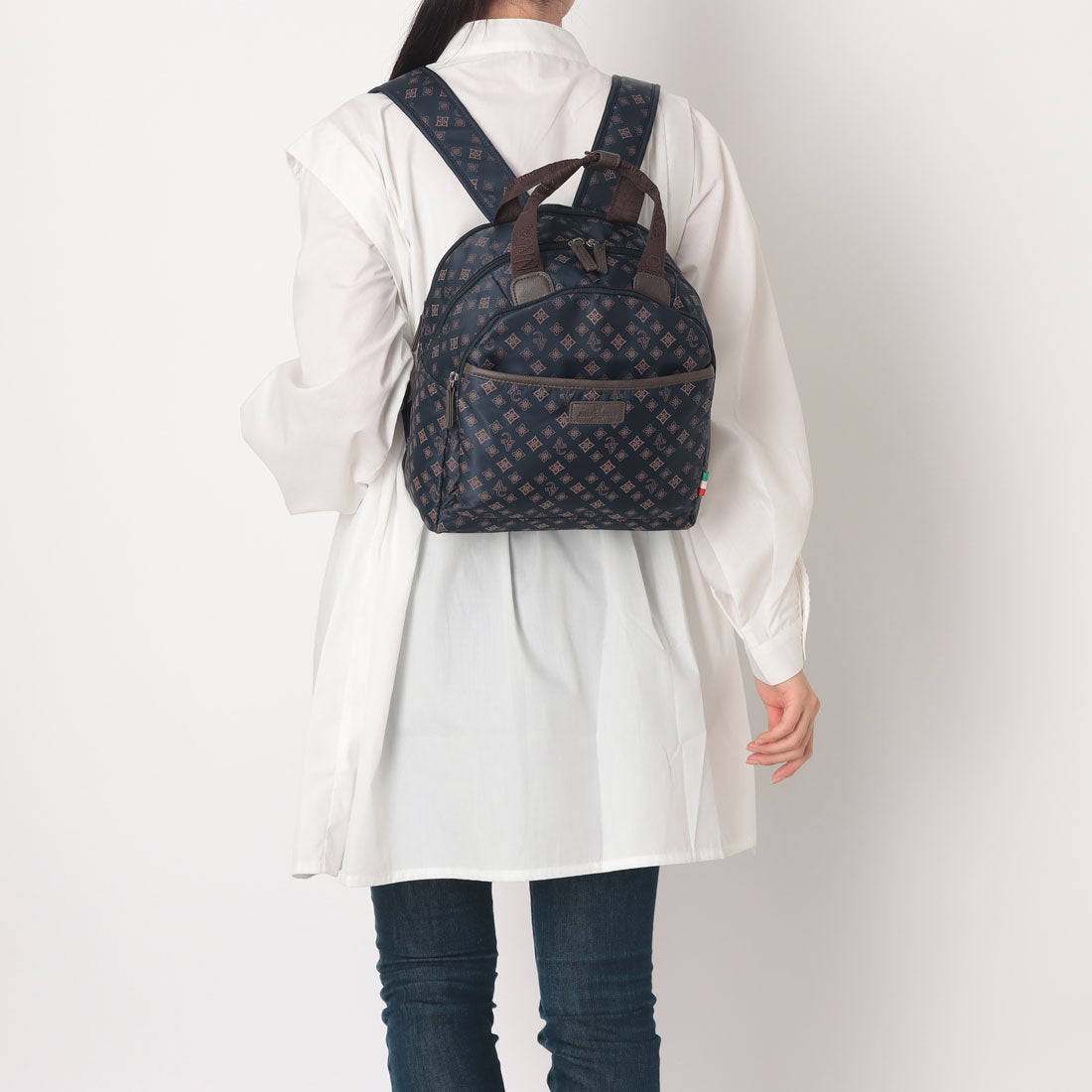 アンナ クリスティーナ ANNA CRISTINA キャリー対応リュックサック (035.ブラック) 035.ブラック