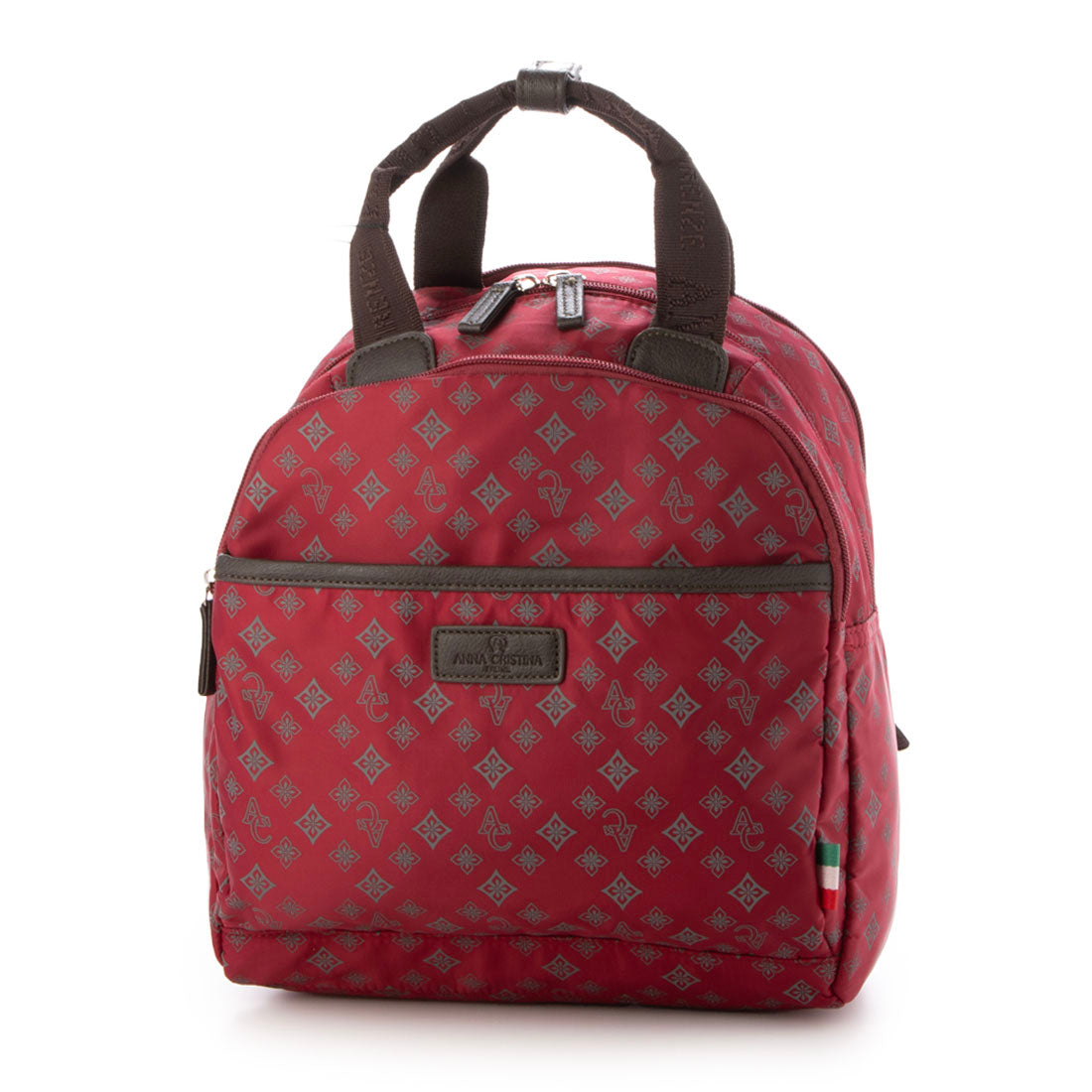 アンナ クリスティーナ ANNA CRISTINA キャリー対応リュックサック (012.ダークレッド) 012.ダークレッド