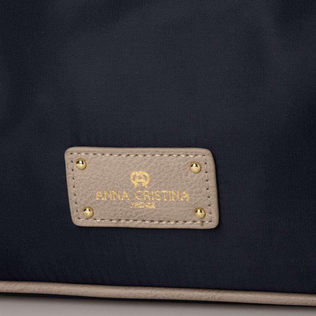 アンナ クリスティーナ ANNA CRISTINA 多機能 2wayショルダー ハンドバッグ (049.ネイビー) 049.ネイビー