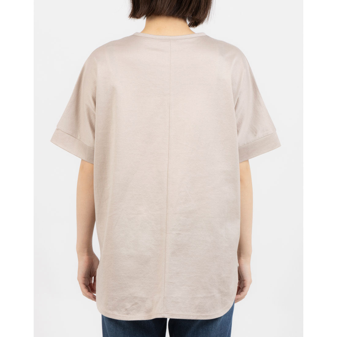 アンナニコラ Anna Nicola 撥水加工ロゴチュニック