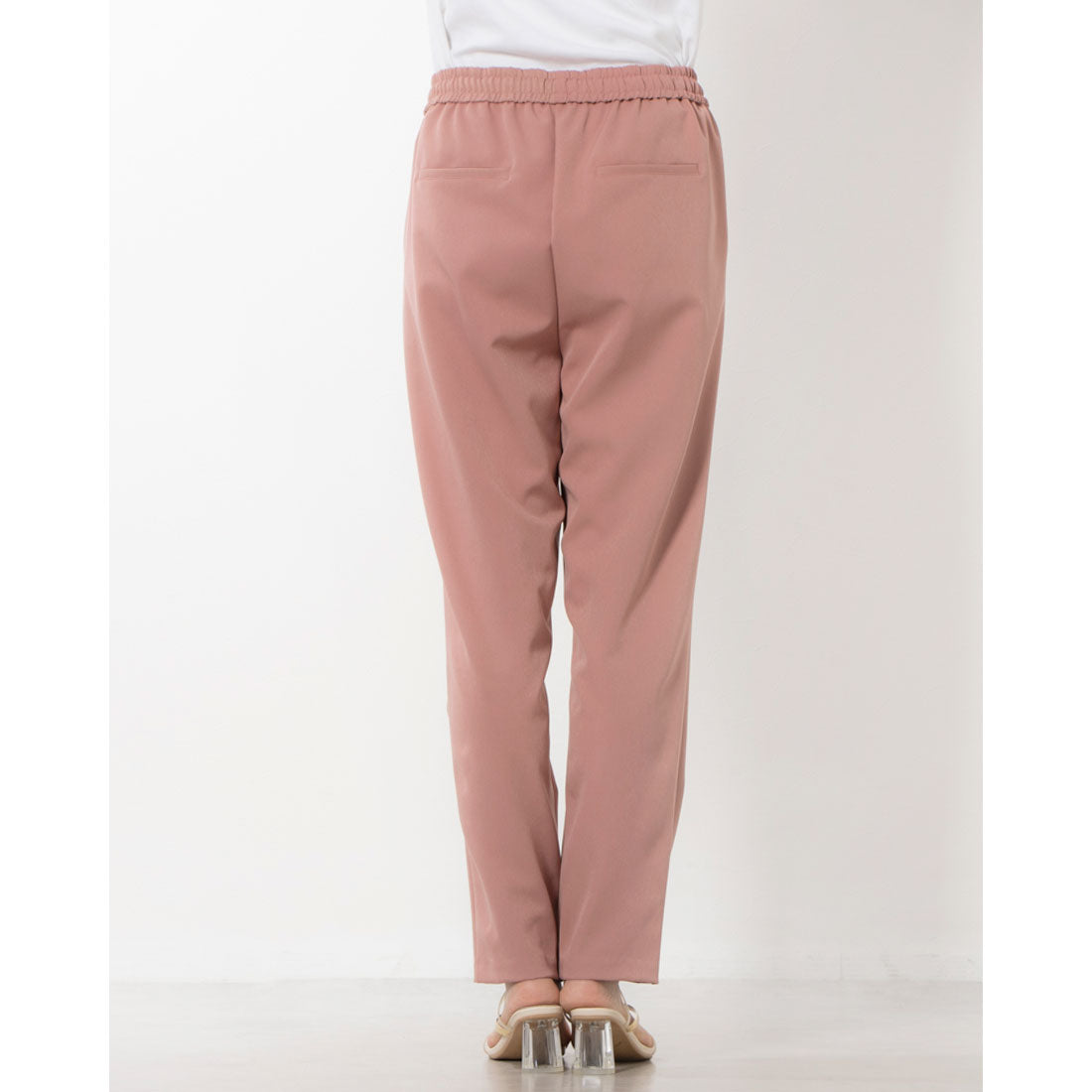 アンナニコラ Anna Nicola 楽チンテーパードパンツ