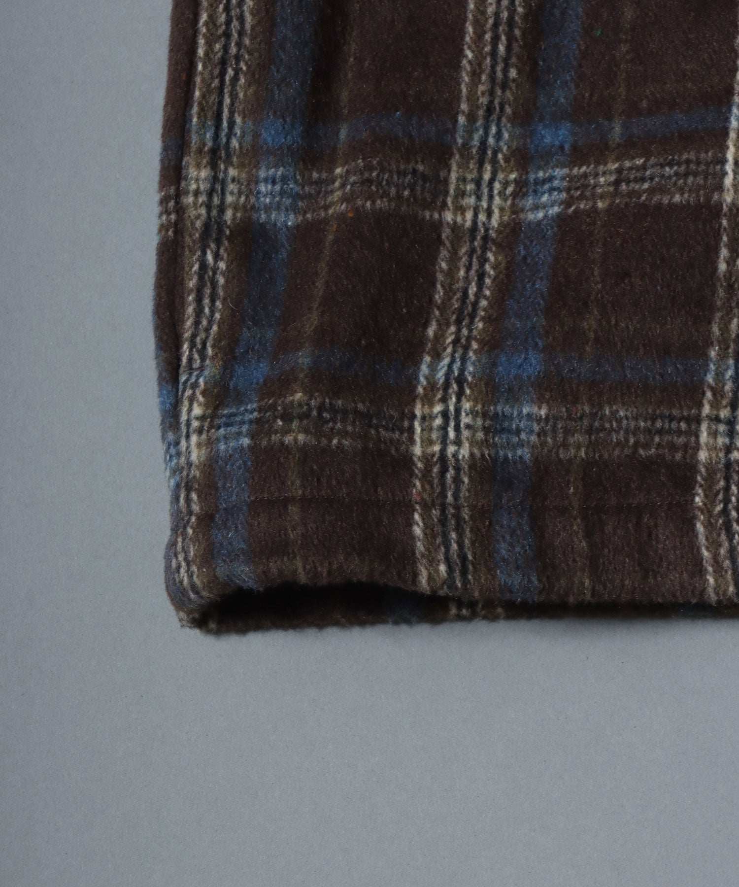 アンパス ANPAS Flannel CPO Shirt/ヘビーネルCPOチェックシャツ 長袖シャツ ネルシャツ シャツジャケット メンズ (ベージュ) ベージュ