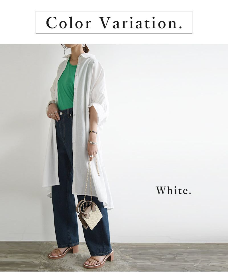 アンドイット and it_ インド綿ドルマンシャツワンピース ワンピース レディース 夏 半袖 きれいめ 大人 ロング 体型カバー インド綿 ゆったり カジュアル 重ね着 おしゃれ 可愛い