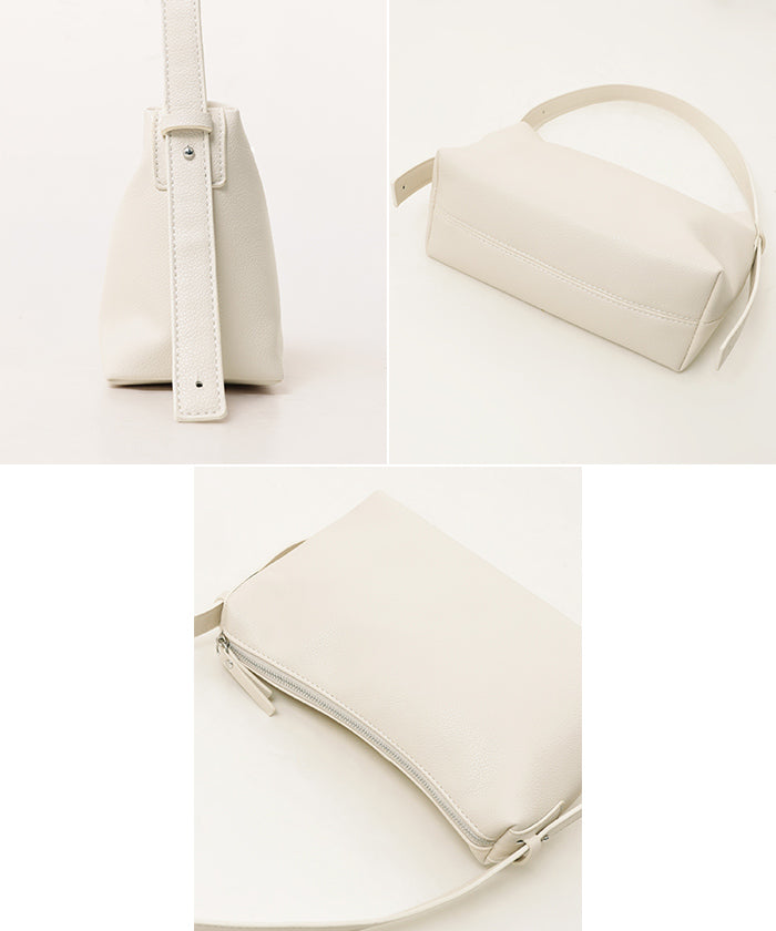 アンドミー andme マルチウェイ バッグ 3WAY evernavy エバーネイビー （アイボリー） アイボリー