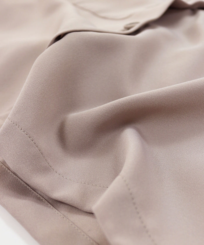 Andme Andme U-3/Stretch不銹色襯衫夾克