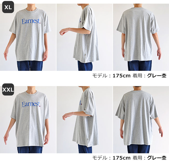 andme Earnest logo print short sleeve T-shirt